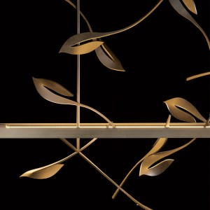 Autumn Leave LED Pendant Detail