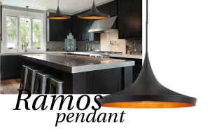 matte black pendant lighting ramos-pendant
