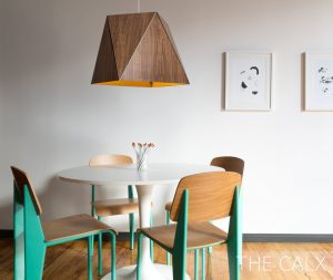 wood geometric lighting the calx cerno