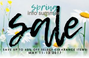 lighting sale spring into summer sale