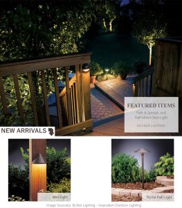 Kichler outdoor lighting kichler items new