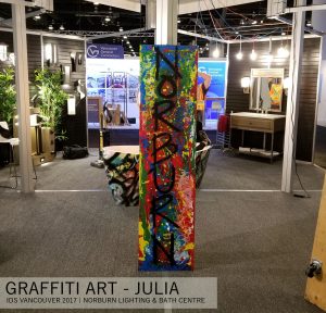 custom painted graffiti art GRAFFITI ART BY JULIA